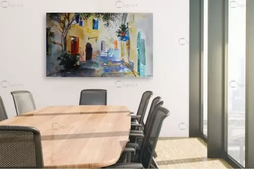 רחוב – נטליה ברברניק | תמונה לקיר בסגנון מודרני