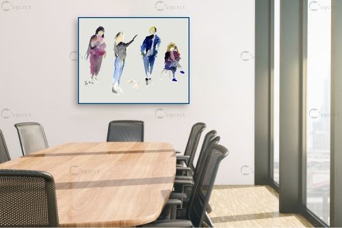אופנה – דוד סלע | תמונה לקיר בסגנון מודרני