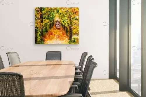 סתיו – שולי חיימזון | תמונה לקיר בסגנון כפרי