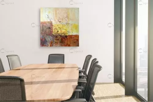 קוצניים – רינה יניב | תמונה לקיר בסגנון מופשט