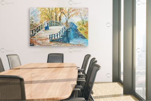 דרך הביתה – שולי חיימזון | תמונה לקיר בסגנון כפרי