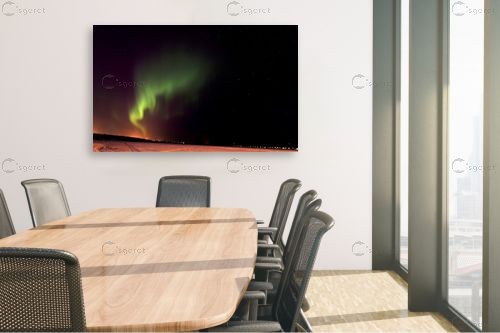 זוהר צפוני – ארי בלטינשטר | תמונה לקיר בסגנון מודרני