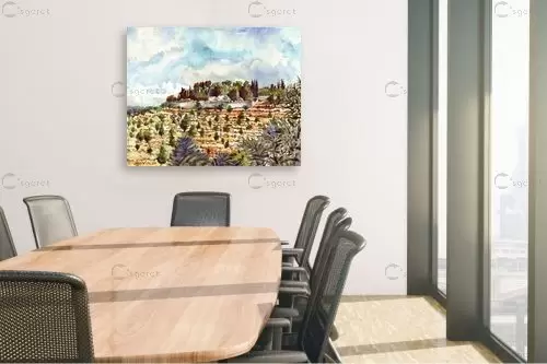 מינזר האחיות ציון – חיה וייט | תמונה לקיר בסגנון כפרי