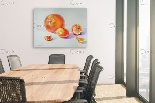 תפוז ומנדרינות – נטליה ברברניק | תמונה לקיר בסגנון מודרני