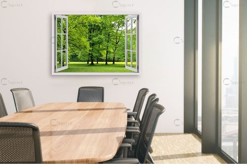 פארק ירוק – Artpicked Windows | תמונה לקיר בסגנון כפרי