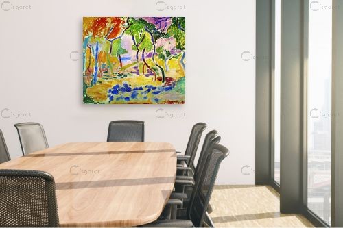 Landscape near Collioure – אנרי מאטיס | תמונה לקיר