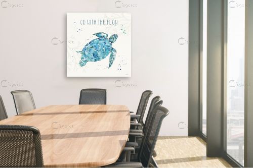 לזרום עם המים – Anne Tavoletti | תמונה לקיר בסגנון מודרני