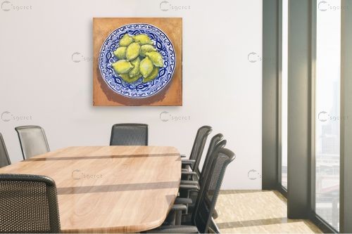 Green citrus  – MMB Art Studio | תמונה לקיר בסגנון מודרני