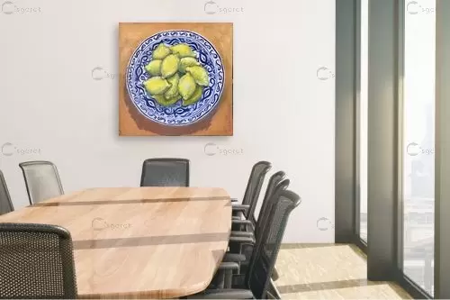 Green citrus  – MMB Art Studio | תמונה לקיר בסגנון מודרני