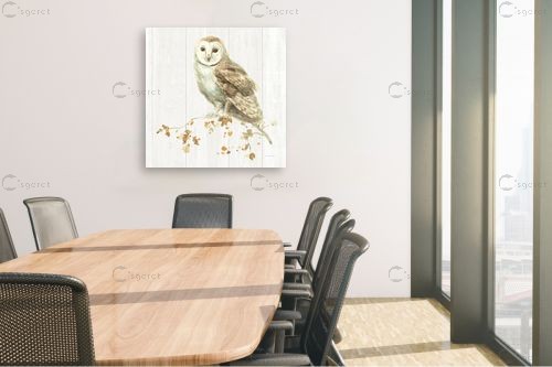 ינשוף על עץ – Danhui Nai | תמונה לקיר בסגנון כפרי