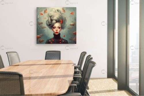 אשה יפה – יניב גרינברג | תמונה לקיר בסגנון מודרני