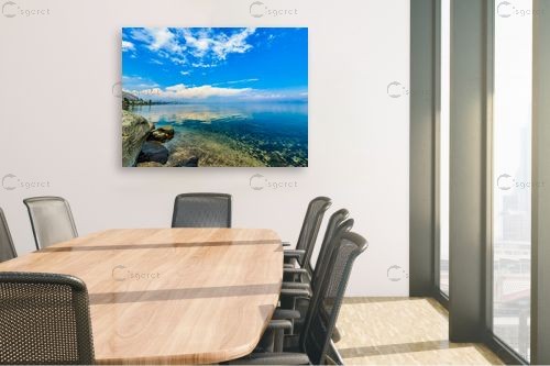 הרוגע של כנרת – ולריה ליאו | תמונה לקיר בסגנון מודרני