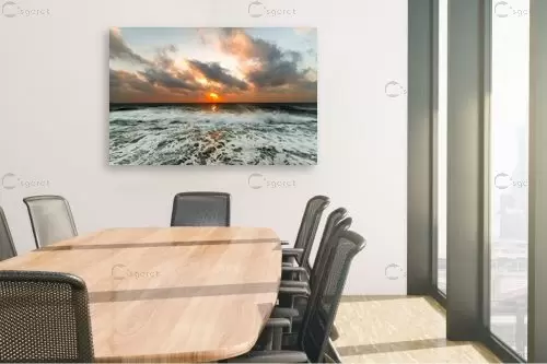 sunset – יבגני זלבקוב | תמונה לקיר בסגנון מודרני