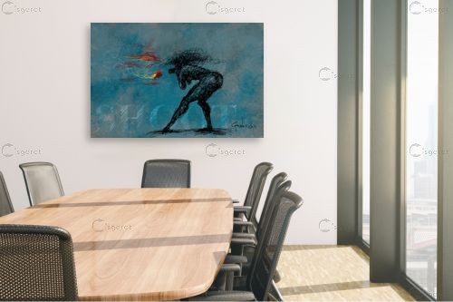 If You Have to Shoot – איש גורדון סלקטד | תמונה לקיר בסגנון מופשט