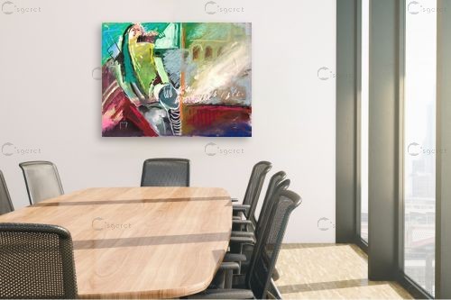 האורח – איש גורדון סלקטד | תמונה לקיר בסגנון מודרני