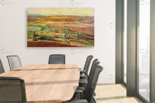 אדמת חמרה – יהודית סילנר | תמונה לקיר בסגנון כפרי