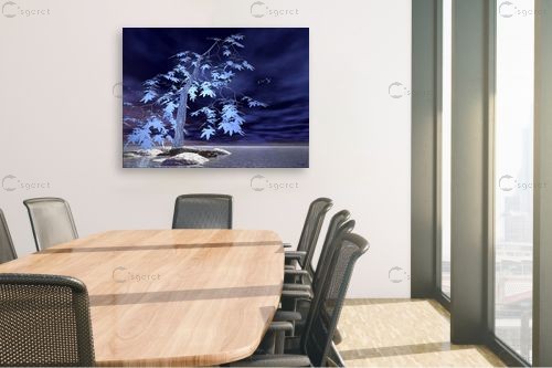 כחול - רעיה גרינברג - תמונות ים ושמים לסלון  - מק''ט: 85312