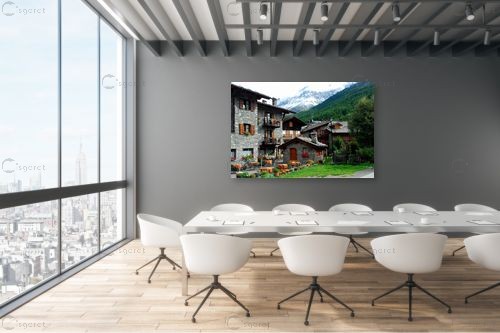 חלום של מקום – שוש אבן | תמונה לקיר בסגנון כפרי