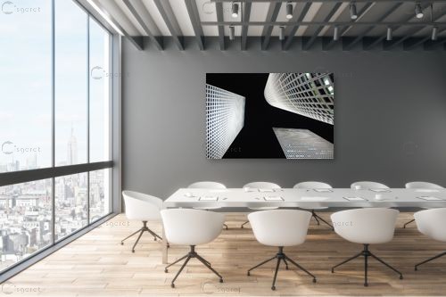 עזריאלי – שוש אבן | תמונה לקיר בסגנון מודרני