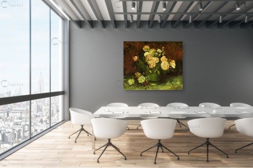    peonies and Roses – וינסנט ואן גוך | תמונה לקיר