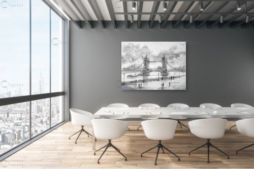 לונדון – נטליה ברברניק | תמונה לקיר בסגנון מודרני