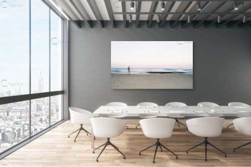 רוץ – אילן עמיחי | תמונה לקיר בסגנון מופשט