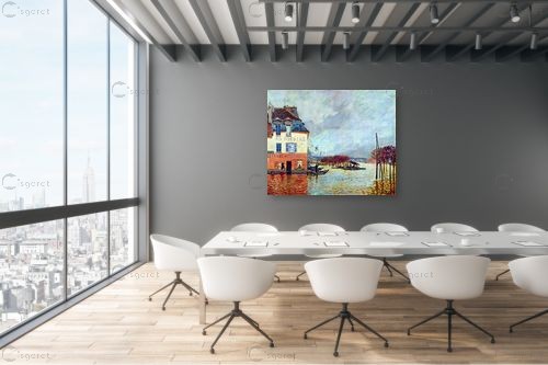 Alfred Sisley 009 – אלפרד סיסלי | תמונה לקיר