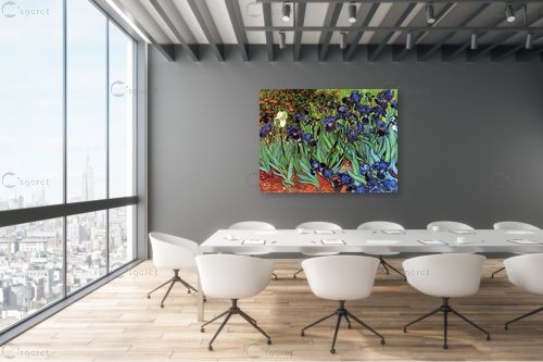 irises אירוסים – וינסנט ואן גוך | תמונה לקיר