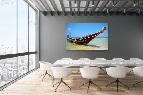Long Tail Boat – עידן גיל | תמונה לקיר בסגנון מודרני