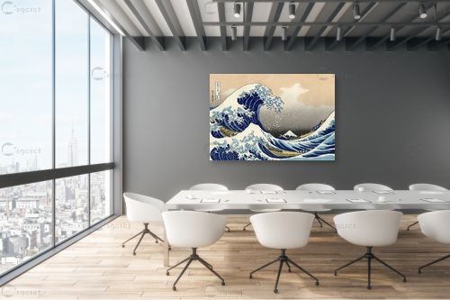 The great wave – קצושיקה הוקוסאי | תמונה לקיר