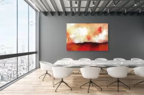 אור נגוהות – איש גורדון | תמונה לקיר בסגנון מודרני