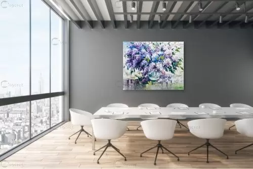 לילך – מריאנה קיידלוב | תמונה לקיר בסגנון כפרי