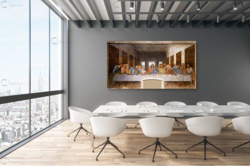 הסעודה האחרונה Last Suppe – לאונרדו דה וינצי | תמונה לקיר