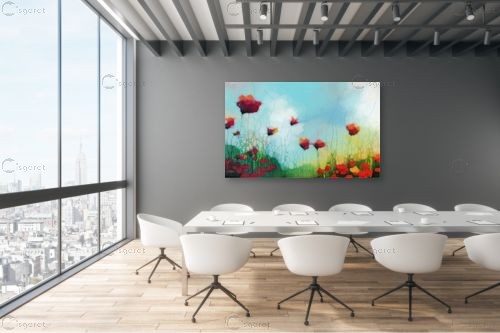 חגיגה בשדה – איש גורדון | תמונה לקיר בסגנון כפרי