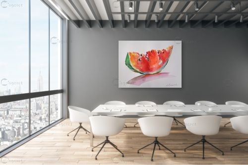 אבטיח – נטליה ברברניק | תמונה לקיר בסגנון מודרני