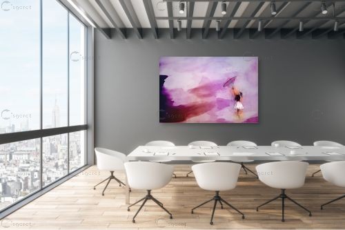 גשם סגול – Artpicked | תמונה לקיר בסגנון מודרני