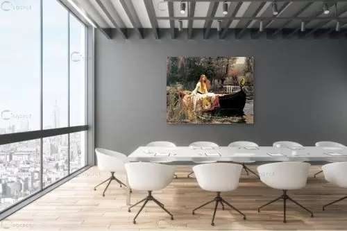 The Lady of Shalott – גון ויליאם ווטרהאוס | תמונה לקיר