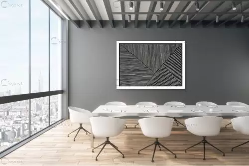 נורדי גיאומטרי 756 - Artpicked Modern - סלון בסגנון מינימליסטי אבסטרקט רקעים צורות תבניות מופשטות סטים בסגנון גיאומטרי  - מק''ט: 376254