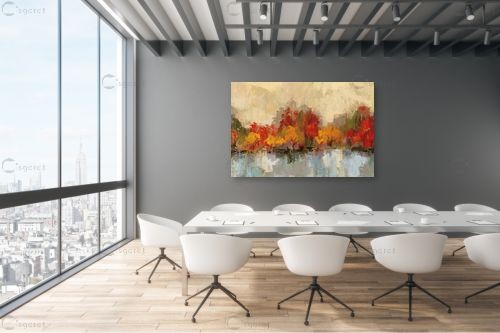 השתקפות סתווית – Silvia Vassileva | תמונה לקיר בסגנון מודרני