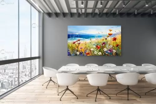 להתמכר ליופי - אורית גפני - תמונות ים ושמים לסלון תמונות נוף וטבע עם בינה מלאכותית  - מק''ט: 450231