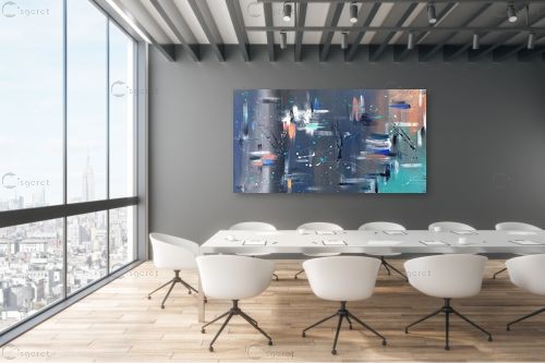 מופשט גוונים – יעל ארט | תמונה לקיר בסגנון מופשט