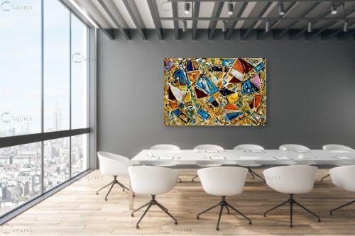 יהלומים קסומים – בני עדות | תמונה לקיר בסגנון מודרני