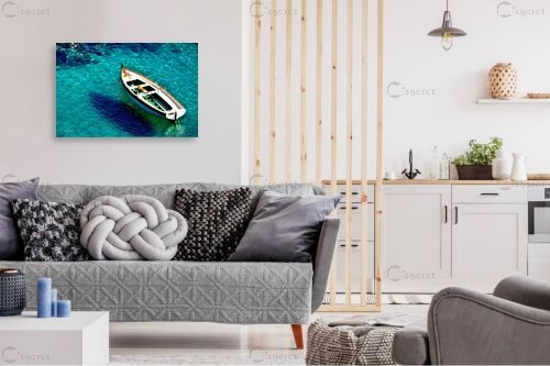 צלילות – אורית גפני | תמונה לקיר בסגנון מודרני