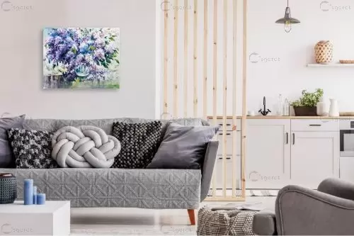 לילך – מריאנה קיידלוב | תמונה לקיר בסגנון כפרי