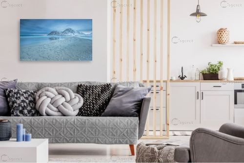 חול קפוא – דורית ברקוביץ | תמונה לקיר בסגנון מודרני