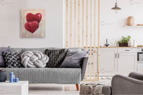 All you need is love  – MMB Art Studio | תמונה לקיר בסגנון מודרני