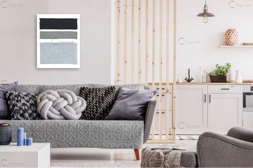 אריג צבוע על לבן II – Piper Rhue | תמונה לקיר בסגנון מודרני