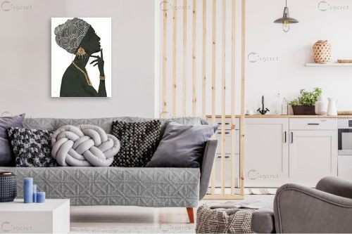 הוד מלכותה I – Emily Adams | תמונה לקיר בסגנון מודרני