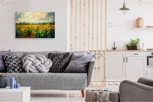 שדה חמניות – אמיר וינברגר | תמונה לקיר בסגנון מודרני