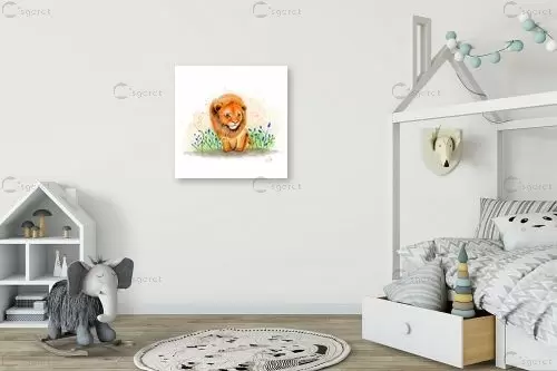 אריה קטן - מעין שרעבי - תמונות לחדרי ילדים חדרי ילדים  - מק''ט: 457182